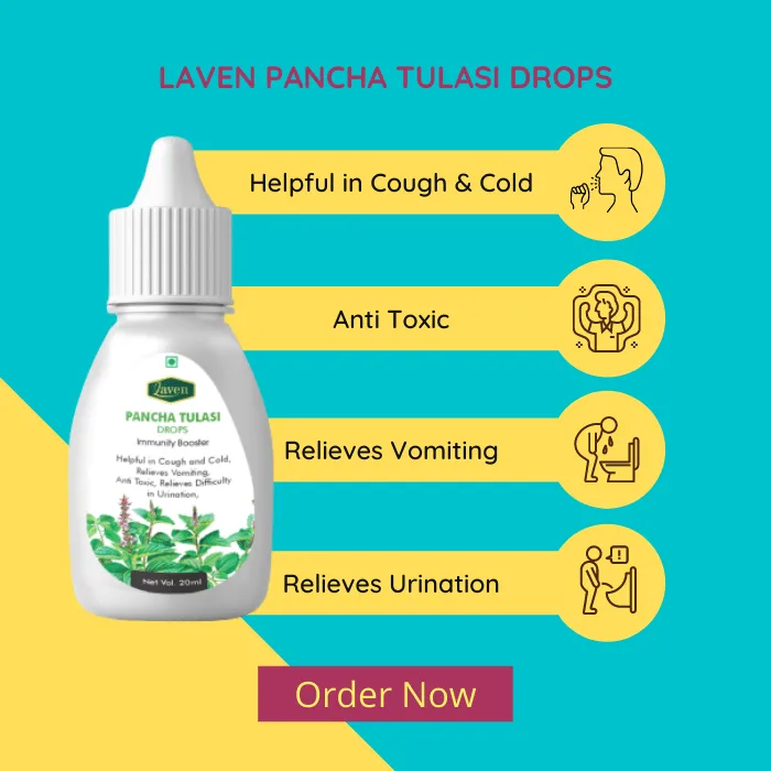 Laven Pancha Tulasi Benefits