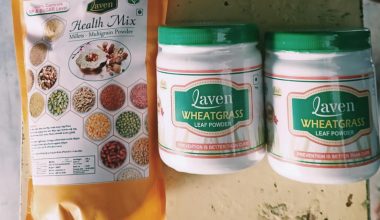 Laven Wheatgrass Powder Combo Pack (100 gms + 100 gms)
