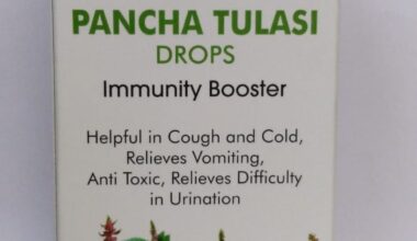 Pancha Tulasi Drops - 20ml (Pack of 2)
