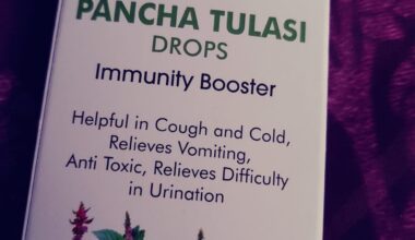 Pancha Tulasi Drops - 20ml (Pack of 2)