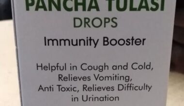 Pancha Tulasi Drops - 20ml (Pack of 2)