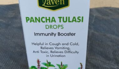 Pancha Tulasi Drops - 20ml (Pack of 2)