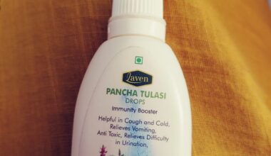 Pancha Tulasi Drops - 20ml (Pack of 2)